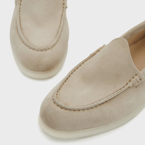 Nagra Loafer | Sand Suede